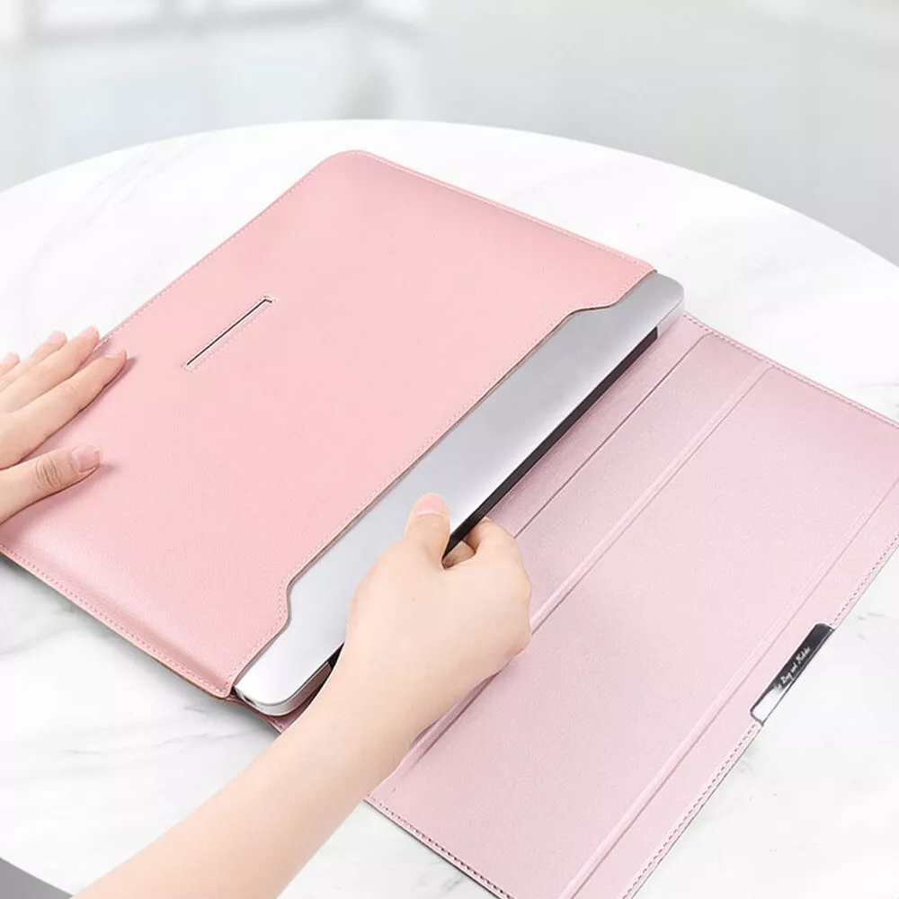 14 inch laptop top sleeve rose gold