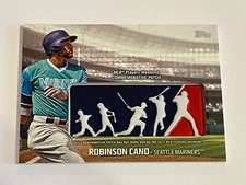 2018 Topps Baseball Players Weekend Patch - Robinson Cano - Seattle Mariners