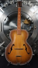 Silvertone Steel Reinforced Neck Archtop 1950s - Brown Burst