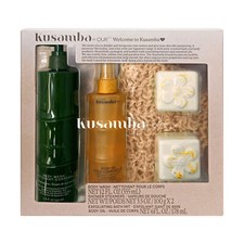 Kusamba by QUR Bath and Body Care Made with Hand-harvested Seawater 5 Piece Set