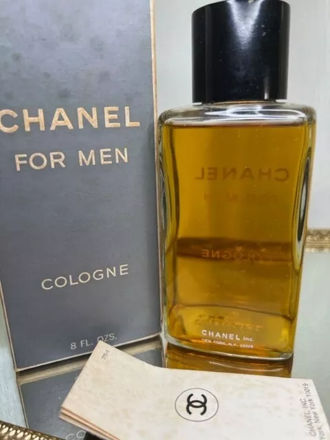 Chanel For Men (Pour Monsieur) cologne 246 ml. Rare, vintage 1960s.  original