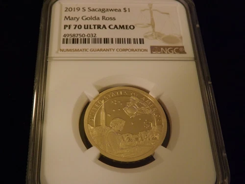 2019-S   $1  Sacagawea      Mary Golda Ross       NGC PF 70 Ultra Cameo