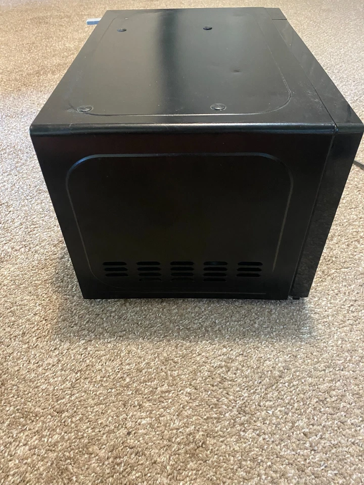 Horno microondas encimera doméstica General Electric negro 700 vatios Foto 3 de 4