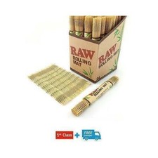 RAW Bamboo Rolling Mat Natural Tobacco Cigarette Rolling Tray