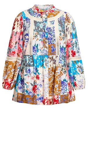 City Chic NWT PLUS SIZE 30-32 Aveology Luna Print Desert Patch - Picture 2 of 4