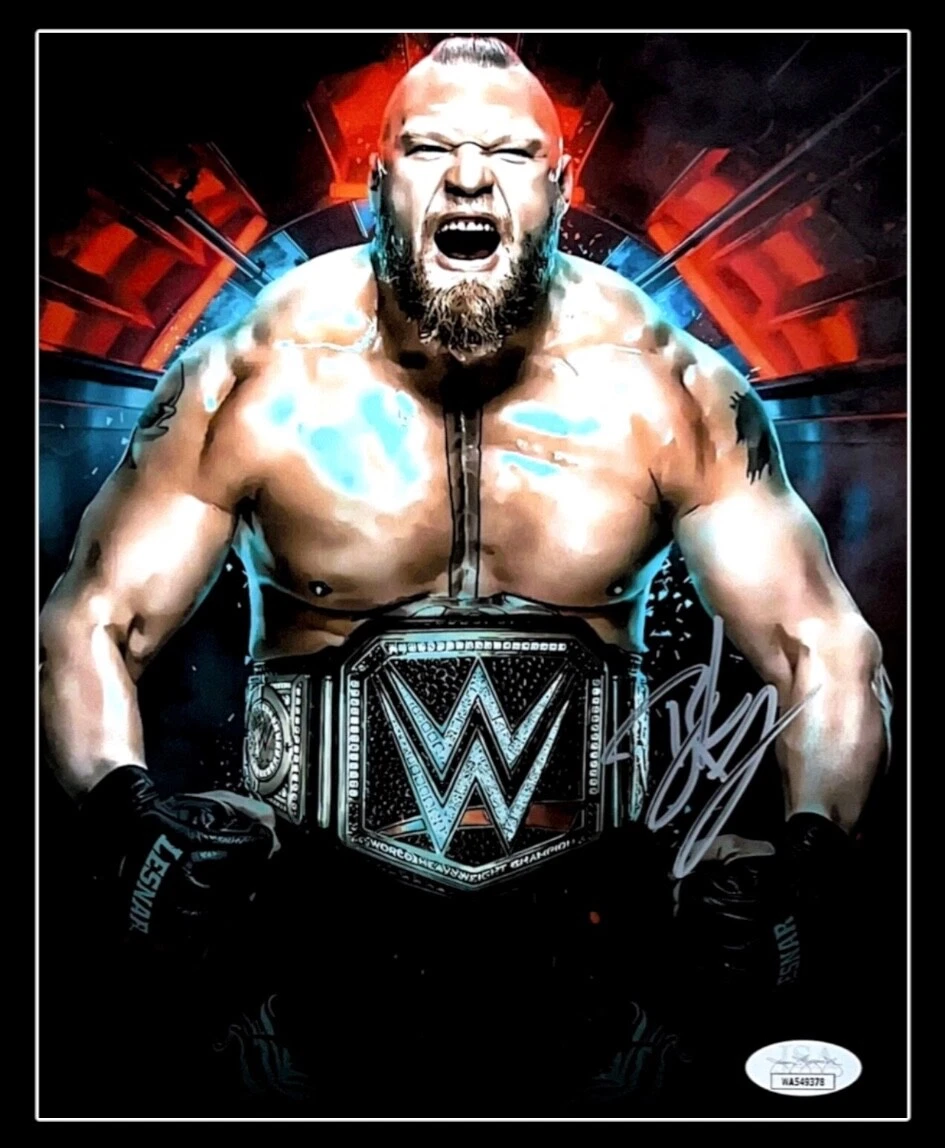 スポーツ選手 Brock Lesnar &hogan autograph Автограф Брок Леснара - огромный выбор по лучшим ценам | eBay