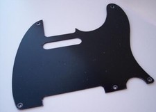 1 PLY BLACK Pickguard for FENDER TELECASTER '52 TELE 1952 Reissue NOS 5 Hole