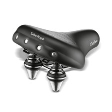 Selle Vélo cyclo vintage Royal Drifter Strengtex gel noire avec chariot