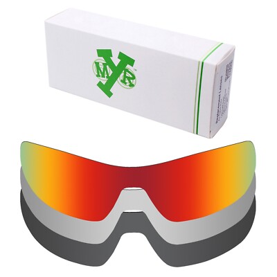 hdhut POLARIZED Replacement Lenses for-Oakley Offshoot Red / Silver / Black