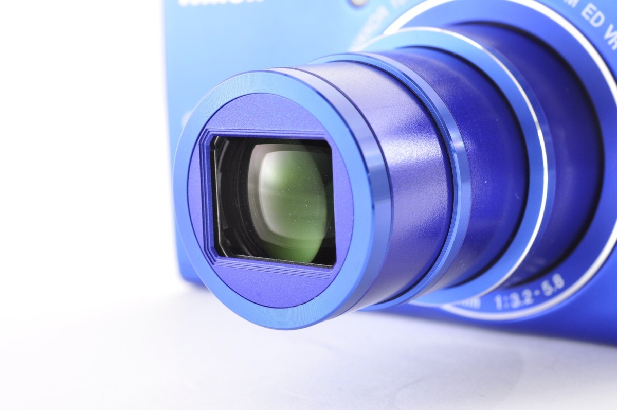 Nikon Coolpix S6200 Blue Excellent+5 16.0MP Compact Digital Nikon Coolpix S6200 Blue Excellent+5 16.0MP Compact Digital