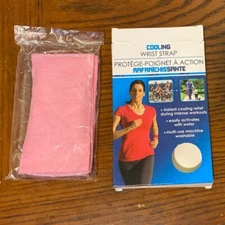 Wrist Cooling Strap Multiple Use Machine Washable Running Exercising Cooler