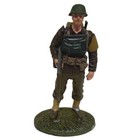 #2 American soldier Operation Overlord 2.16" tin toy lead metal figure Luppa
