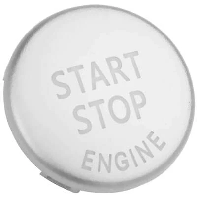 Start Stop Knopf silber passend für BMW E90 E91 E92 E60 E70 E71 E83 E84 E87 E89 - Bild 1 von 4