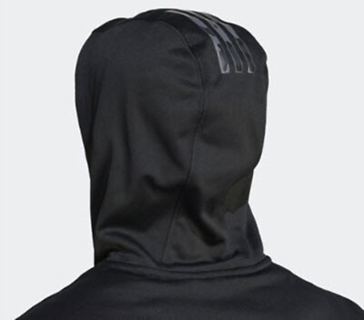 Adidas Men Essentials Hoody Jacket Black Run Fashion Casual Top