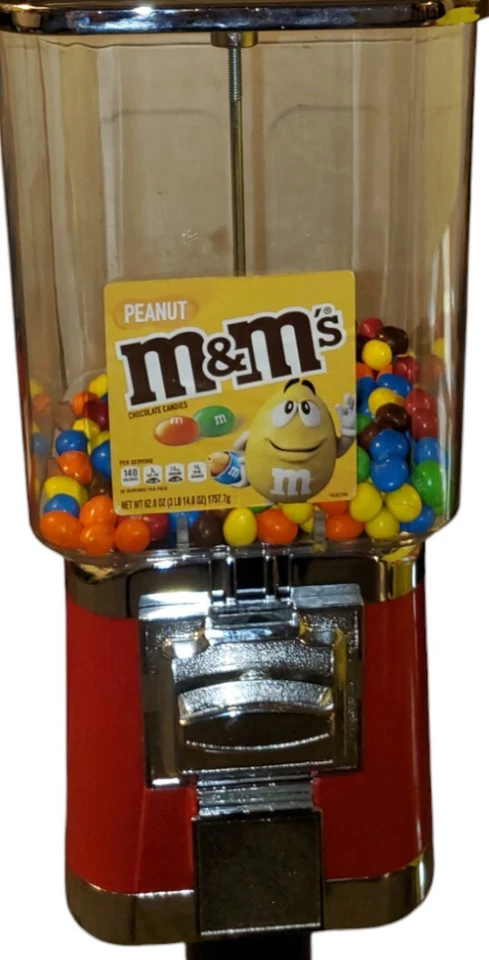 Pro Vending Machine Single Stand. Holds Candy. Red And Black. Key Included - Image 2 of 4