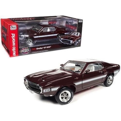 AutoWorld 1:18 Scale American Muscle 1969 Shelby GT 500