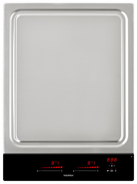 TEPPANYAKI Grill, 380x520mm, Einbau, ohne Rahmen, 2 Zonen, 2,8 kW