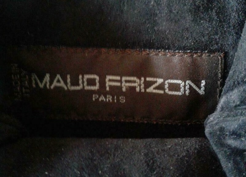 MAUD FRIZON Vintage Wristlet Change Purse Black S… - image 2