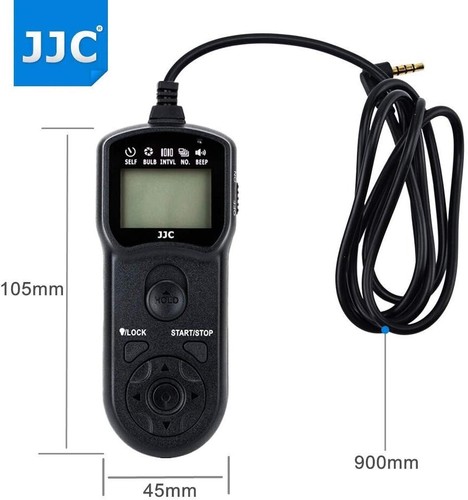 Timer Remote Control With Clip Holder For Canon EOS R M6 II 90D 80D 77D RS-60E3 - Picture 6 of 18