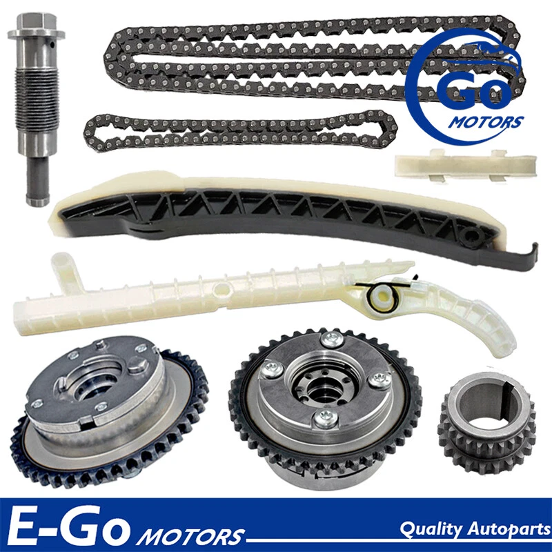 Timing Chain EXH INT VVT Gears Set For Mercedes Benz M270 M274  