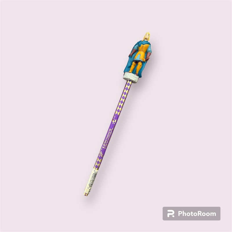 Disney Applause Phoebus Pencil Topper and Pencil Vtg Hunchback of Notre Dame