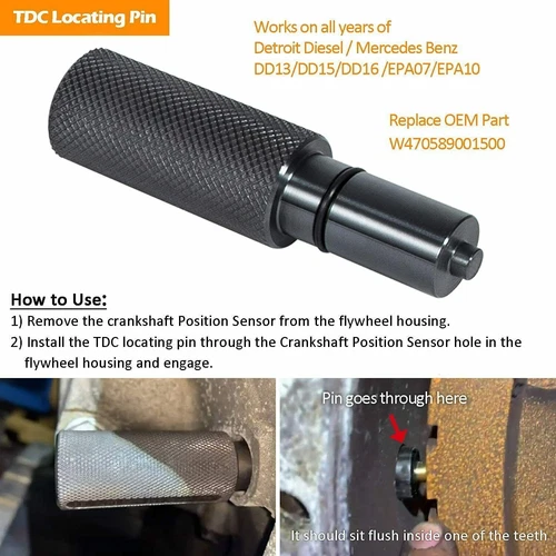 Injector Cup Remover Engine Barring Timing Removal Install Tool for Detroit Dies - Bild 11 von 16