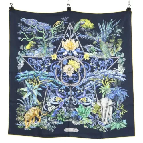 Christian Dior / Domestic Regular 23 Made 34Yan090I607 Etoile De Voyage Soie