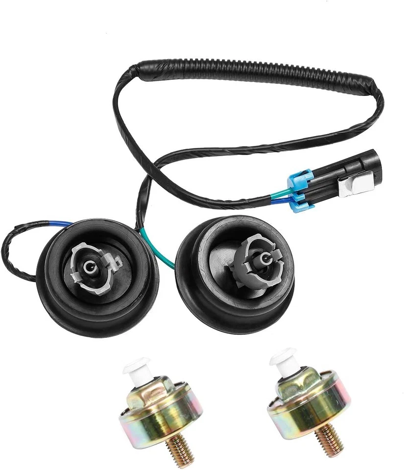 (2x) Sensores de golpe para ACDelco 213-3521 para Chevy Silverado Express GMC 12589867 Foto 2 de 4