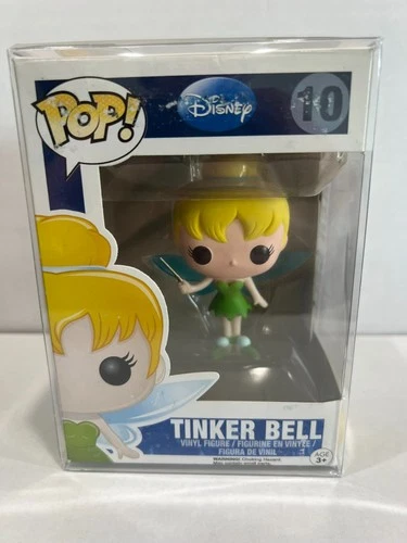 New ListingFunko Pop! Disney Tinker Bell #10 NIB - Box shows wear w/ protector