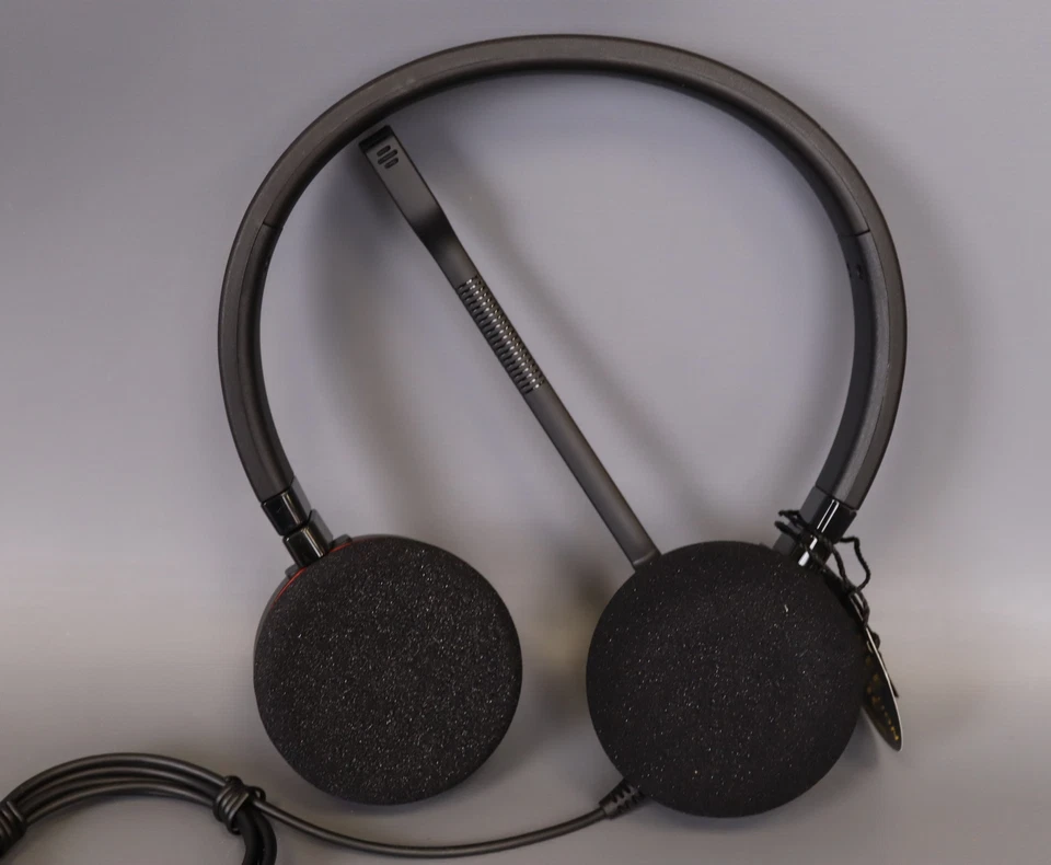 Auriculares estéreo Jabra Evolve 20 Microsoft Lync, negros Foto 2 de 4