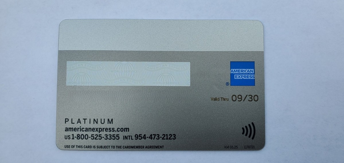 LIMITED EDITION - American Express Platinum Card - MIRROR FINISH -  COLLECTABLE | eBay
