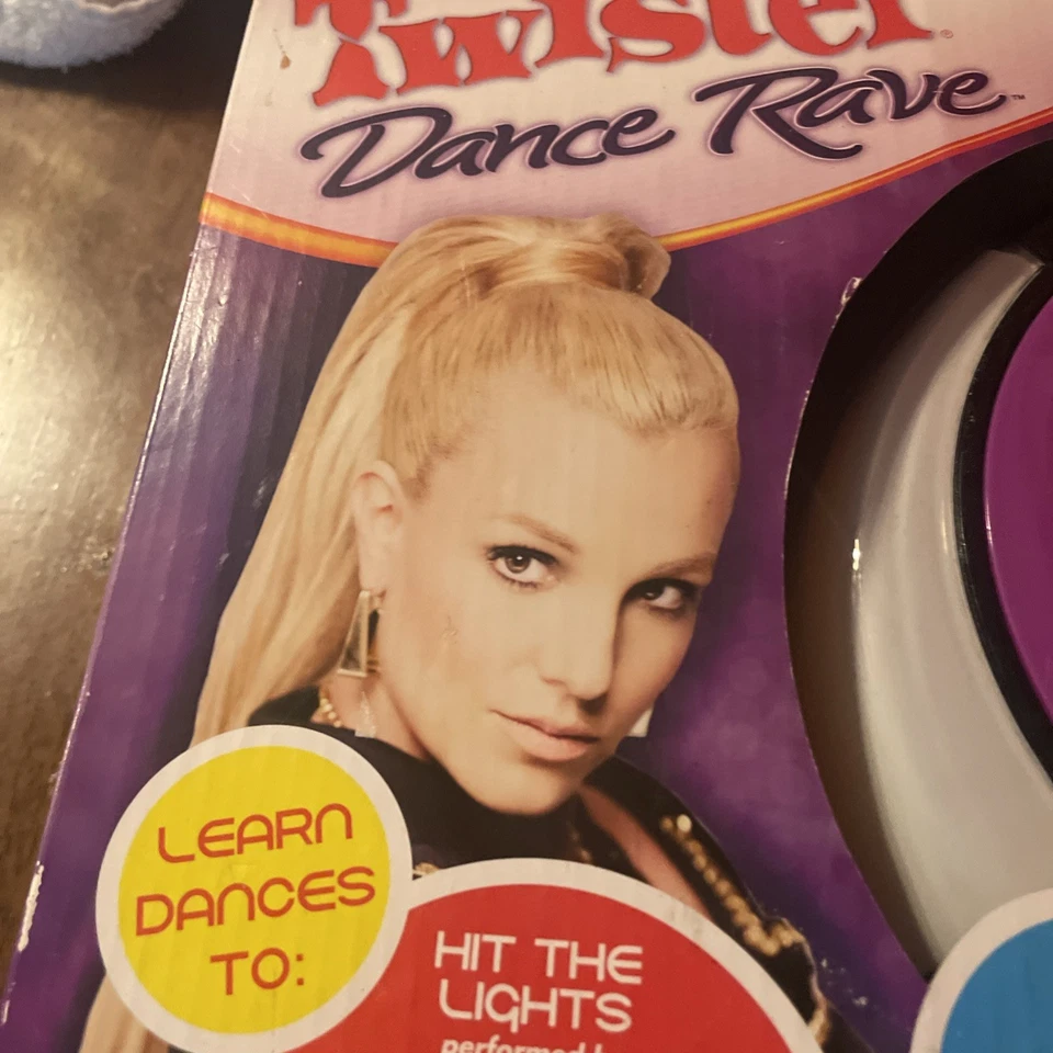 Britney Spears Twister Dance Rave Limelight Green Dance Console Target Edition - Image 3 of 4