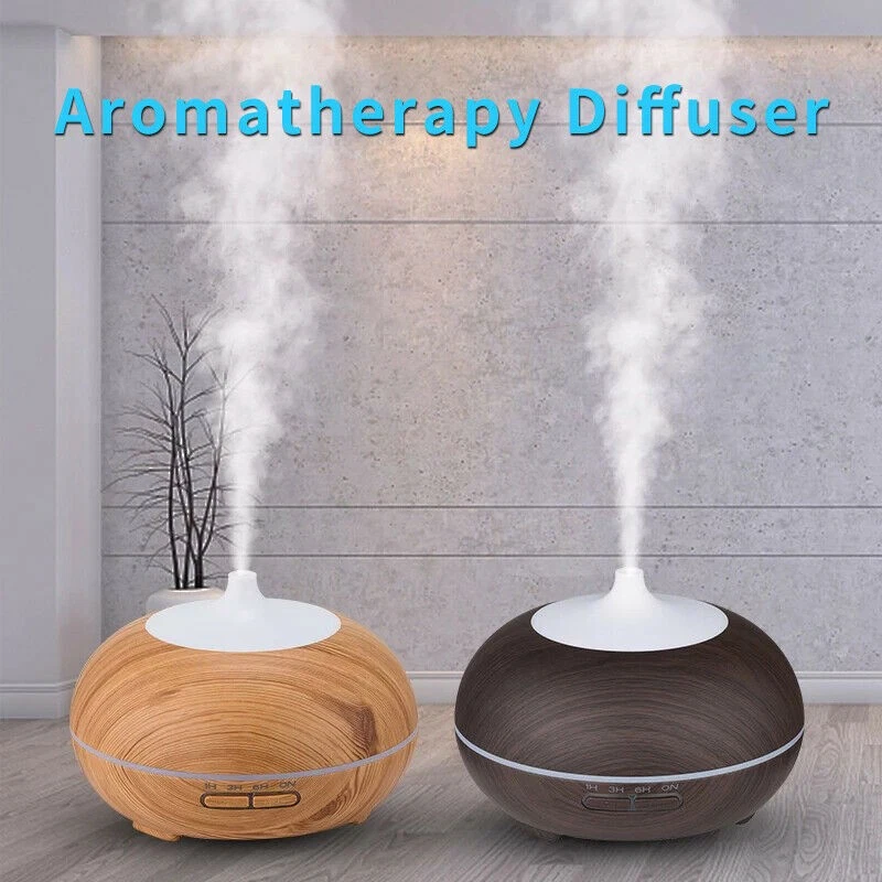 LED Ultraschall Luftbefeuchter Aroma Diffuser Aromatherapie Duftlampe 7 Farben - Bild 3 von 4