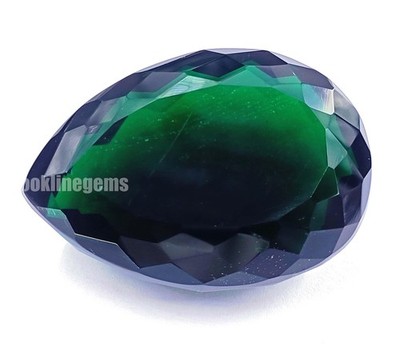 199.70 Ct Colombian Emerald   Natural Pear Cut, Certified Loose Gemstone 5ASZ