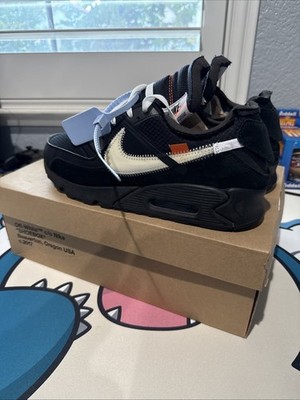 Nike Air Max 90 Off White Black Size 10