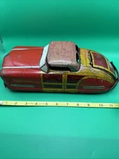 NICE VINTAGE 1940's WYANDOTTE PRESSED STEEL WY-650 SPORTSMAN WOODY CONVERTIBLE