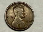 1909-VDB Lincoln wheat cent. VF. #q5