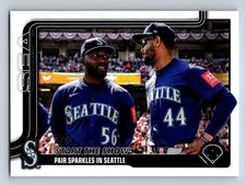2025 Topps Update Series - Veteran Combos Randy Arozarena Julio Rodriguez #US244
