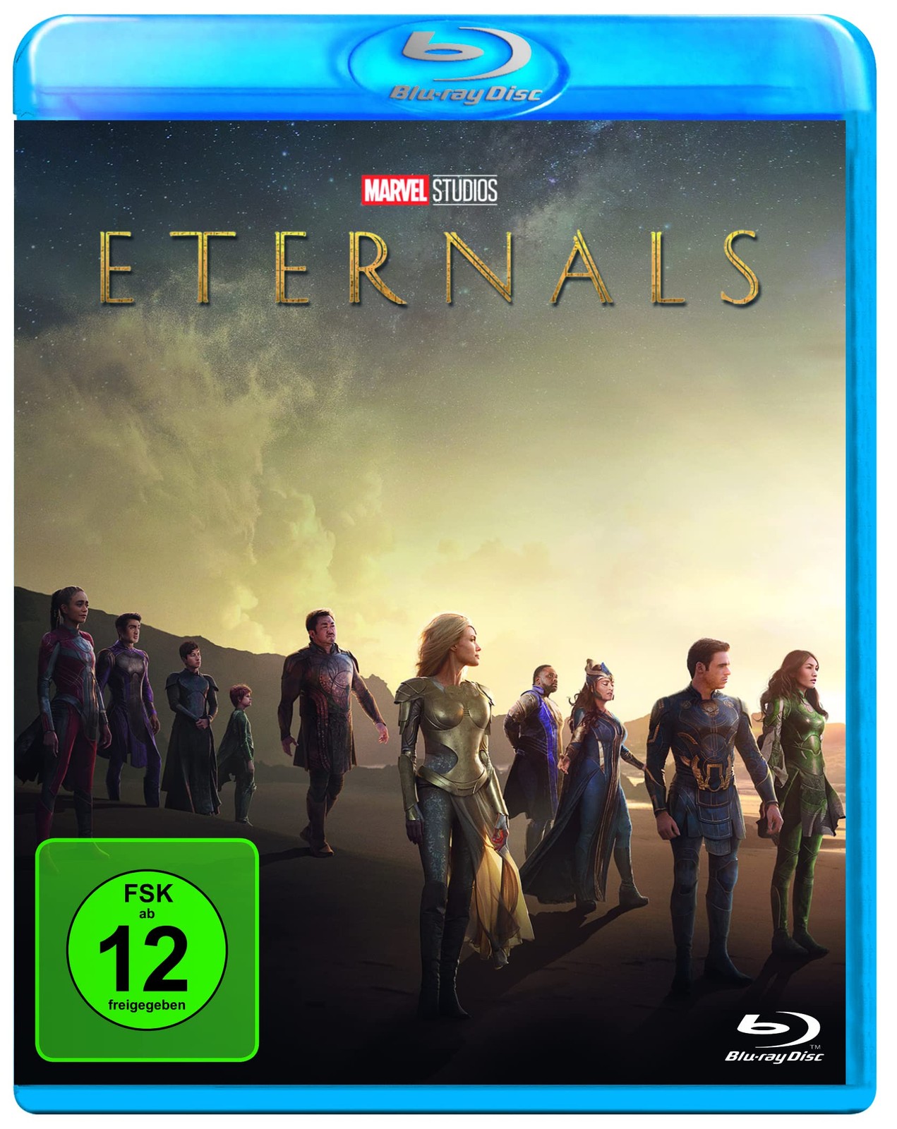 Eternals (Blu-ray) Angelina Jolie Salma Hayek Chloe Zhao