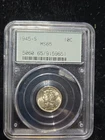 1945 S Mercury Dime, PCGS MS65, Gen 2.1 OGH, , Lustrous Gem