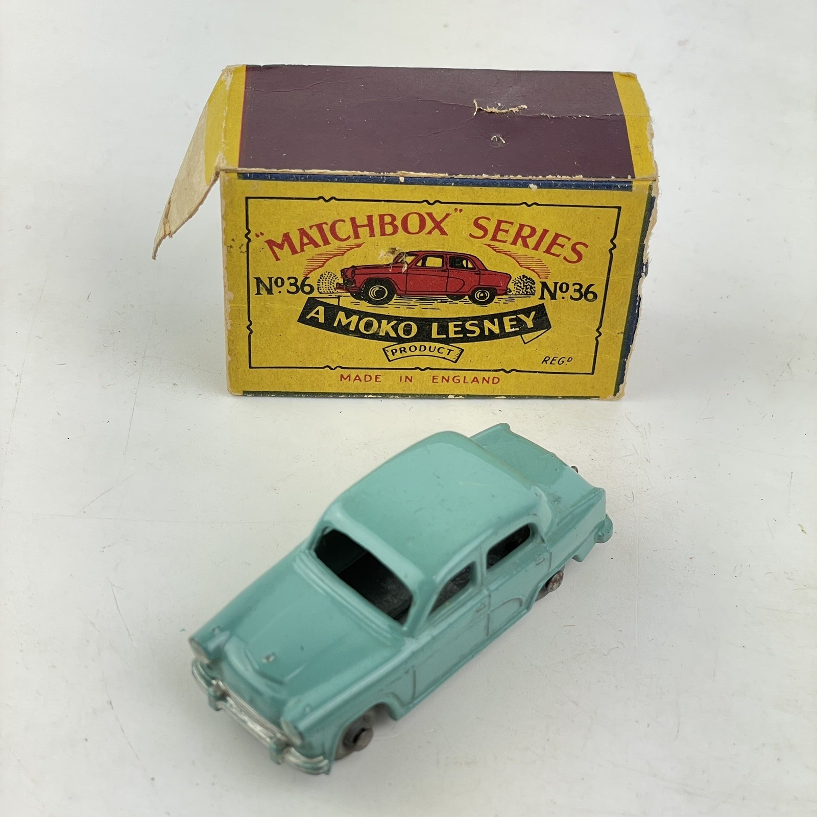 Matchbox 36a, Austin Cambridge A50 - Free Price Guide & Review