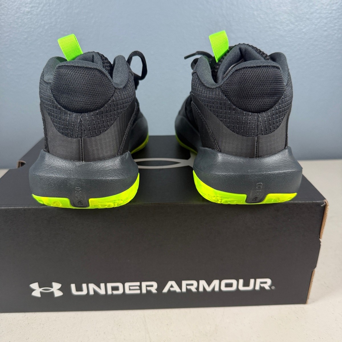 Under‎ Armour Lockdown 7 Basketball Shoes Mens 10 Black Lime 3028512-006 New Under Armour Lockdown 7 Men main image 4