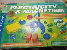 Electricity  Magnetism Experiment Kit Thames  Kosmos Science Complete.