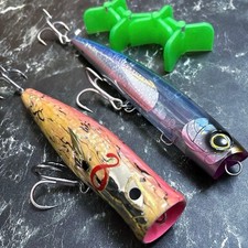 Mawa Pop Bubble Dip Fishing Lure 116g Full Abalone Shell Finish Topwater