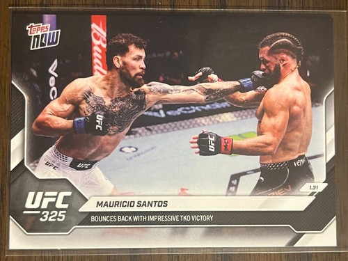 Mauricio Santos - 2026 UFC Topps NOW® - Card 6 - PR: 729