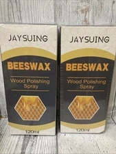 2 Boxes JaySuing Beeswax Wood Polishing Spray 120ml