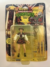 TMNT Ninja Turtles Movie III April O'Neil MOC punched 1992 Playmates