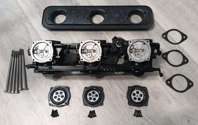 #ad OEM POLARIS 1998 SLXH SLTX amp; 1999 SLTX SLX 1050 KEIHIN CARB CARBURETOR RACK ASSY $134.98