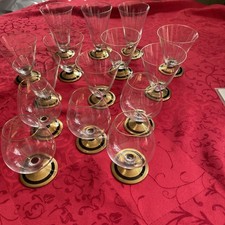 Konvolut verschiedener Gläser 50er Jahre