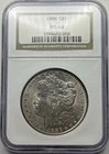 1886 $1 Silver Morgan Dollar Coin MS 64 NGC Certified